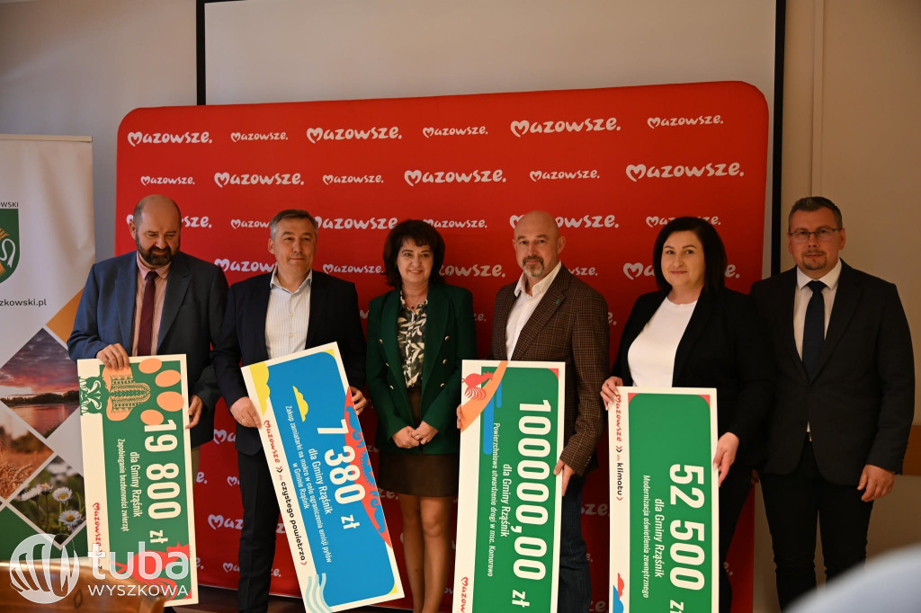 Samorządy dostały wsparcie z budżetu Mazowsza