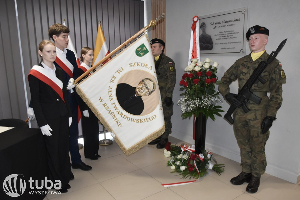 Wyszków uczcił pamięć sierż. Mateusza Sitka