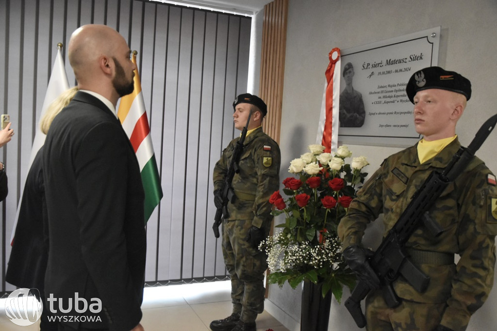 Wyszków uczcił pamięć sierż. Mateusza Sitka