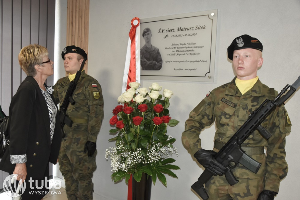 Wyszków uczcił pamięć sierż. Mateusza Sitka