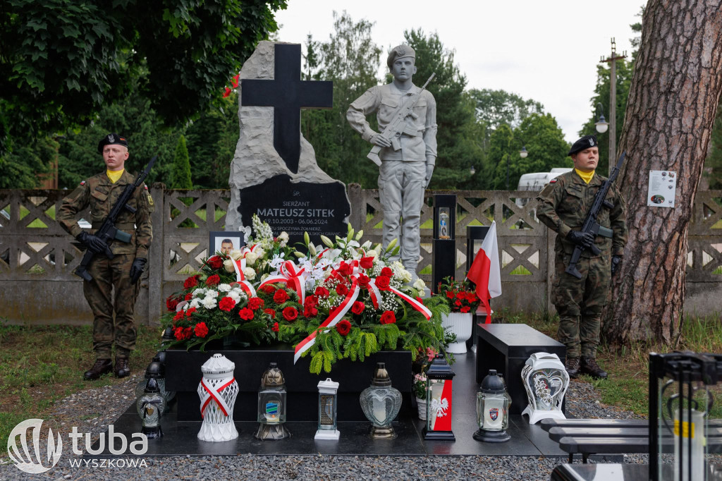 Wyszków uczcił pamięć sierż. Mateusza Sitka