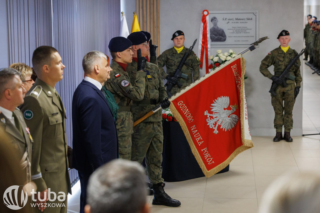 Wyszków uczcił pamięć sierż. Mateusza Sitka