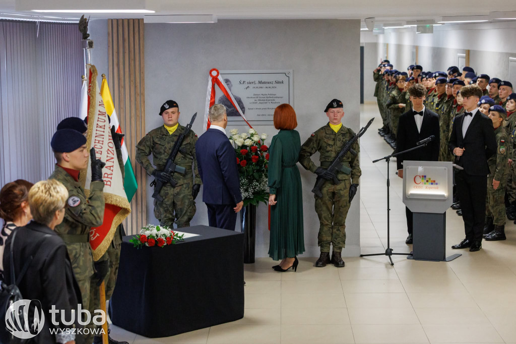 Wyszków uczcił pamięć sierż. Mateusza Sitka