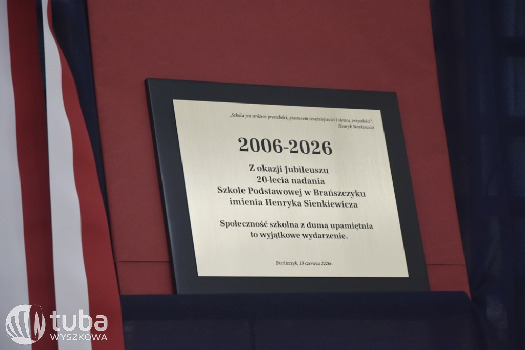 SP w Brańszczyku 20 lat z patronem
