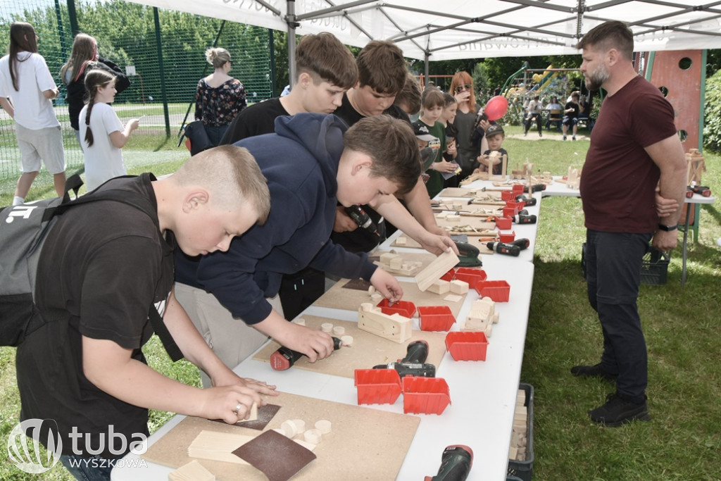 Piknik rodzinno-profilaktyczny w SP w Rybnie