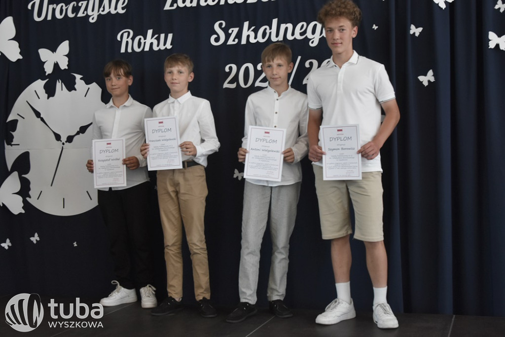 Gminne zakończenie roku szkolnego w Rybnie