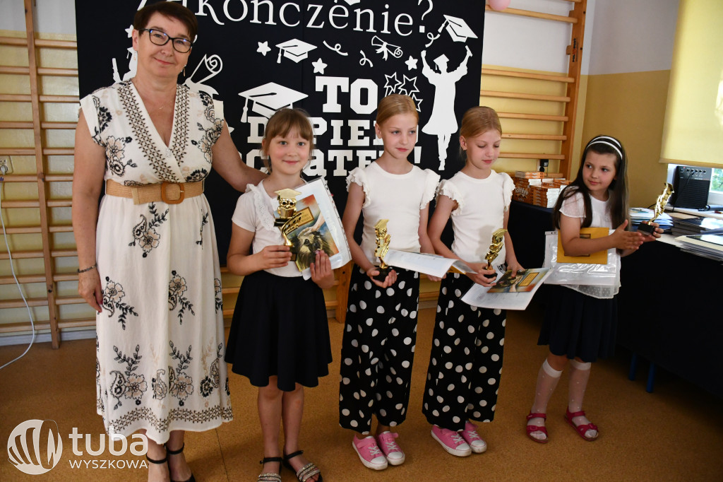 Ostatnie zakończenie roku szkolnego w SP w Turzynie