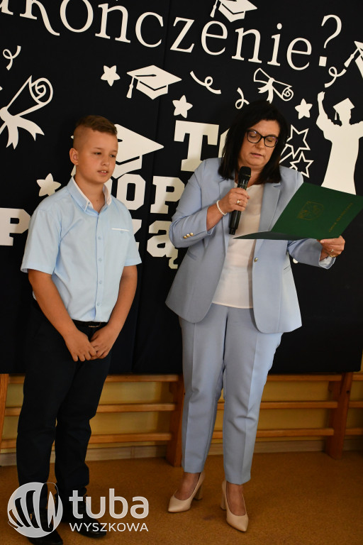Ostatnie zakończenie roku szkolnego w SP w Turzynie