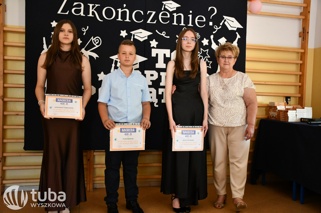 Ostatnie zakończenie roku szkolnego w SP w Turzynie