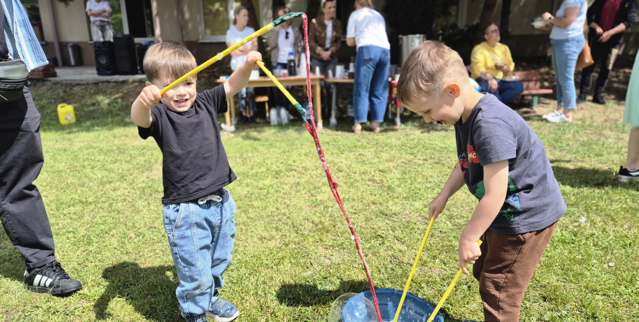 Rodzinny piknik charytatywny w Przedszkolu nr 7