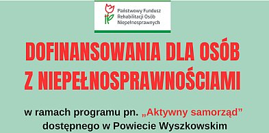 Dofinansowania dla osób z niepełnosprawnościami w Powiecie Wyszkowskim w 2026 r.
