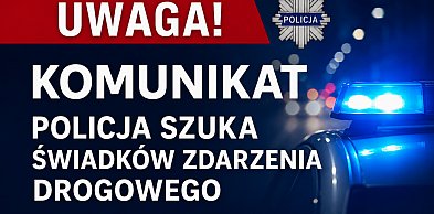 Wyszkowscy policjanci poszukują świadków zdarzenia