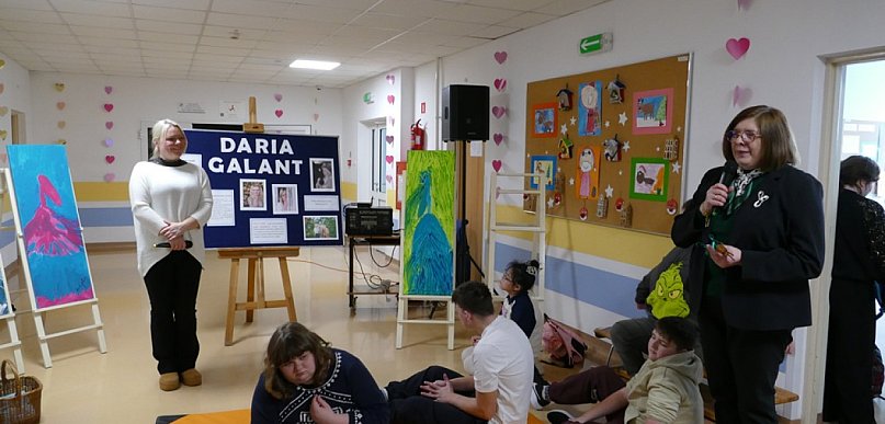 Spotkanie z Darią Galant w SOS-W w Wyszkowie