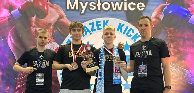 Kuźnia Mistrzów Wyszków z Mistrzem Polski K1