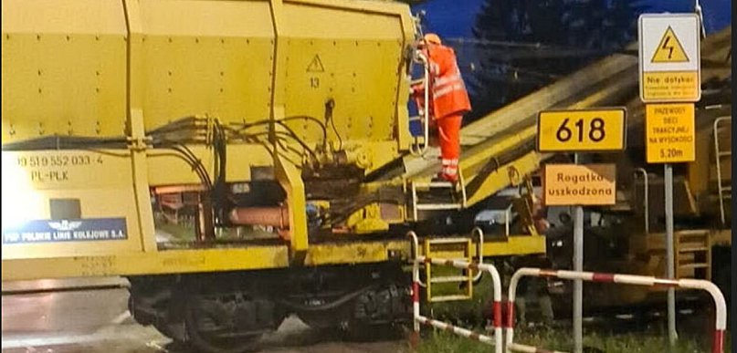 Dodatkowe prace na torach. Przejazd w Wyszkowie czasowo zamknięty