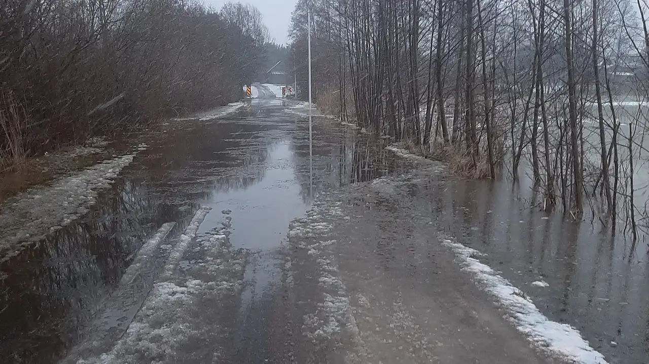 Droga Drogoszewo-Deskurów ponownie zalana! Bug coraz groźniejszy (AKTUALIZACJA)