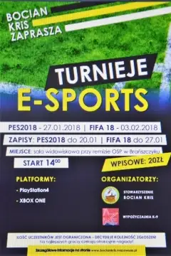 Turnieje e-sportowe z BOCIANEM