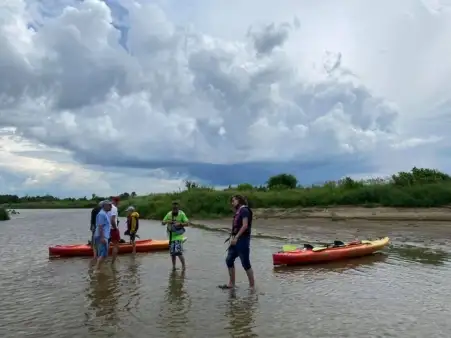 Flis JP2 wyruszył z wyszkowskiej plaży