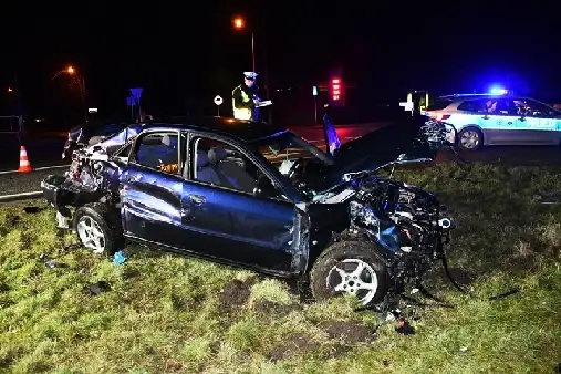 Wypadek przez nieustąpienie pierwszeństwa