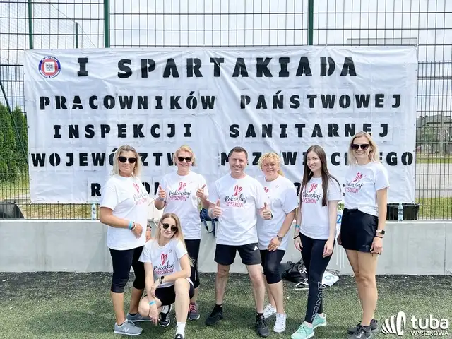 I Spartakiada Pracowników Państwowej Inspekcji Sanitarnej Województwa Mazowieckiego. Nasi na podium