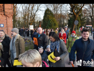 "Bądźcie z nami, z nauczycielami!". Marsz poparcia nauczycieli w Wyszkowie (video)