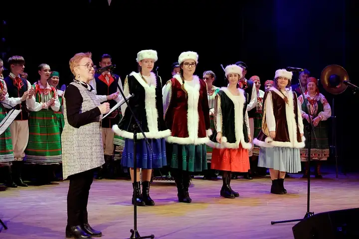 Przepiękne świąteczne widowisko