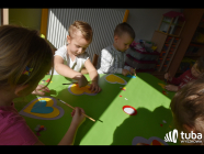 "Dawniej i dziś". Seniorzy z wizytą u przedszkolaków