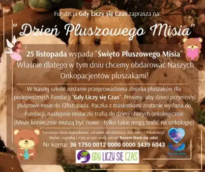 Misie dla chorych dzieci
