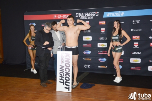 Po oficjalnym ważeniu przed Challenger's Boxing Night by KnockOut