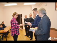 "Młodzież zapobiega pożarom" -  sprawdzian wiedzy przeciwpożarowej uczniów z powiatu wyszkowskiego