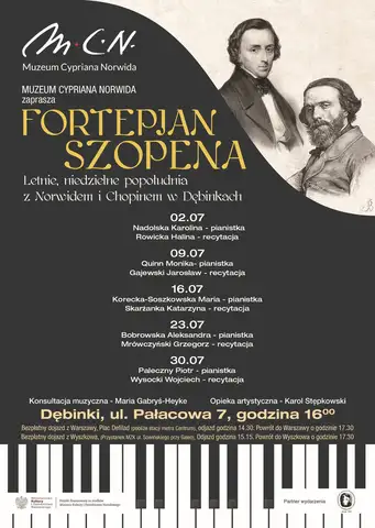 Norwid i Chopin razem w Dębinkach 