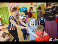 Walentynkowy nastrój w Przedszkolu nr 4 w Wyszkowie
