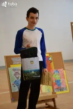 Łoś maskotką Policji 