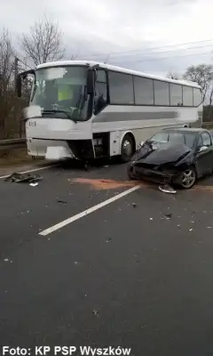 Zderzenie z autobusem