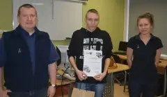 Uczniowie I TPU na warsztatach z Photoshopa
