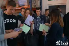 Gimnazjaliści zwiedzili zakątki „Kopernika”
