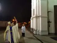 Poświęcenie nowego dachu Sanktuarium św. Idziego