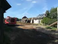 Płonęły budynki gospodarcze w Przetyczy Włościańskiej
