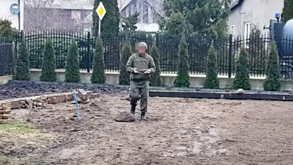 Groźne znalezisko w Skuszewie