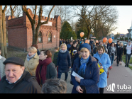 "Bądźcie z nami, z nauczycielami!". Marsz poparcia nauczycieli w Wyszkowie (video)
