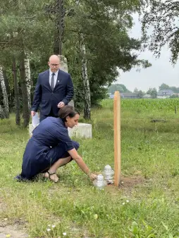 Oddali cześć ofiarom zagłady 