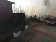 Ogromny pożar w Starej Pecynie