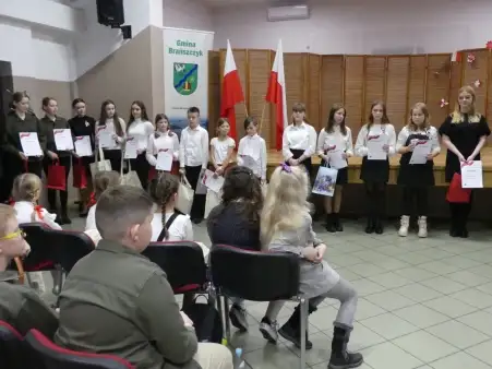 Patriotyczne śpiewanie w Brańszczyku