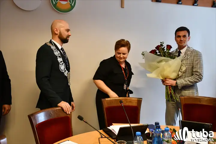 Nowy burmistrz zaprzysiężony