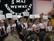 Apel Niepodległości w Przedszkolu nr 9 w Wyszkowie