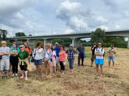 Flis JP2 wyruszył z wyszkowskiej plaży