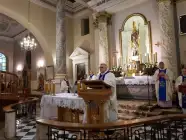 Poświęcenie nowego dachu Sanktuarium św. Idziego