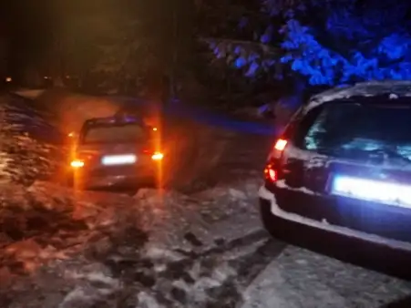 Zima zaskoczyła... kierowców