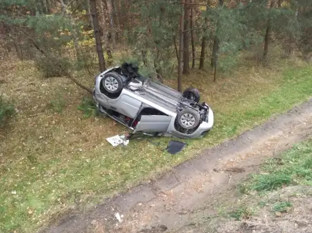 Wypadek w Hucie Podgórnej. Uwaga na utrudnienia