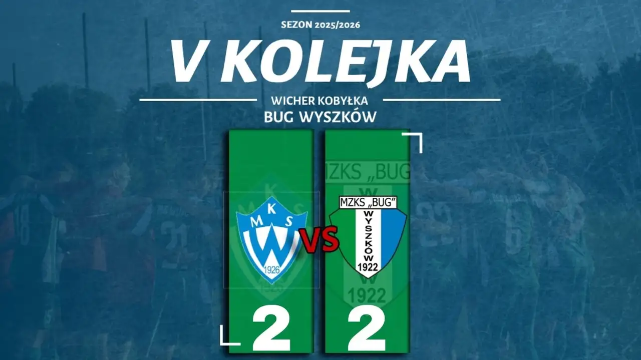 Bug Wyszków wyrywa punkt w ostatniej minucie